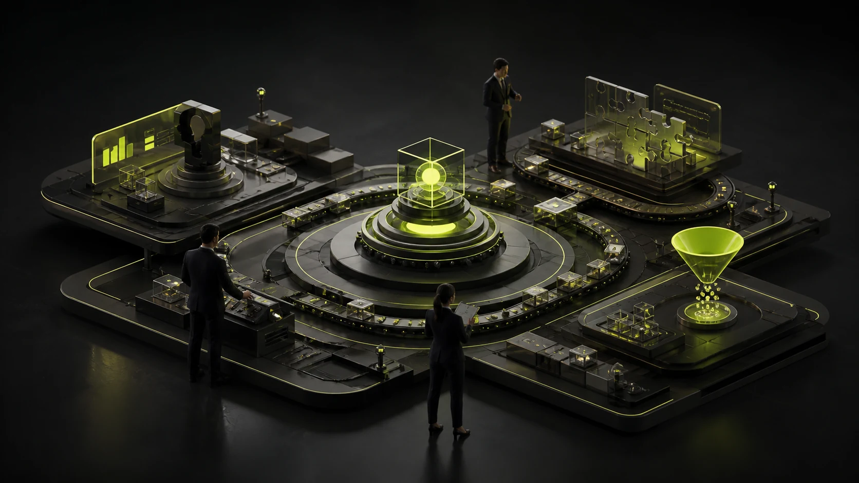 B2B 解决方案页面怎么设计？从客户问题到销售线索的完整结构主题视觉