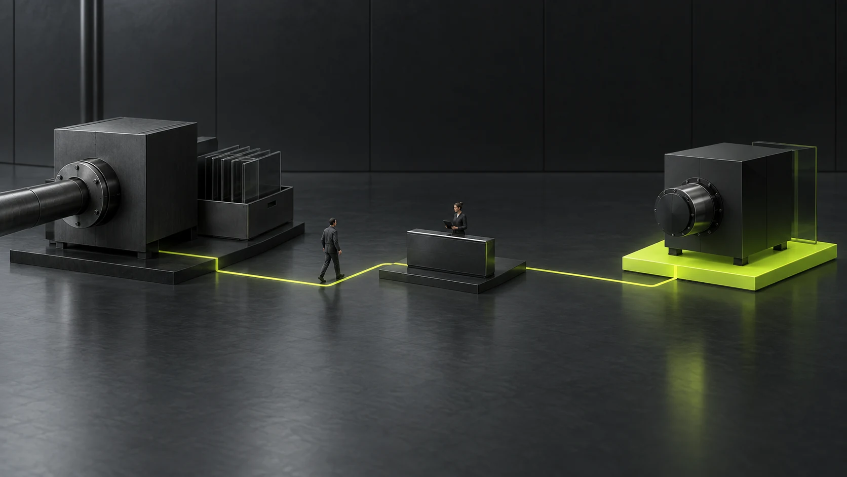 Miniature showroom retaining discontinued-model information and connecting it to current service paths