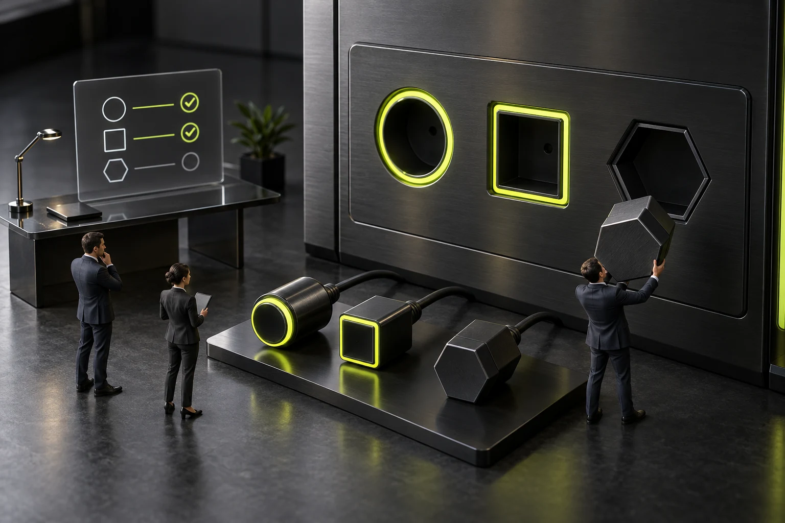 New-module requirements individually compared with legacy-environment capabilities