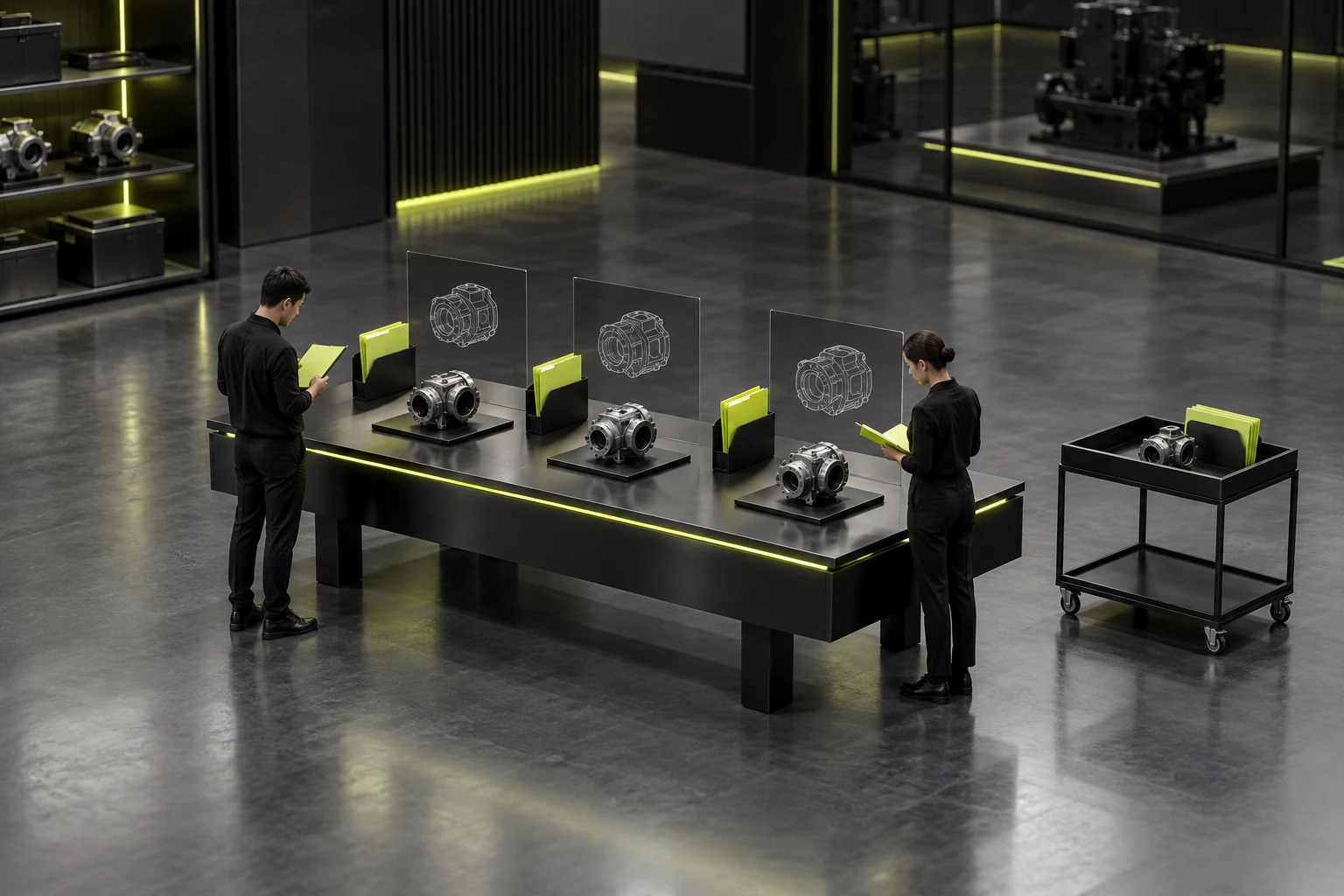 Similar spare parts need further identification using product documents