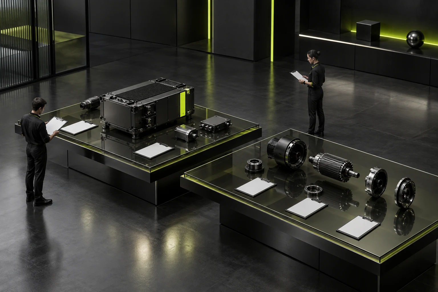 Technical documents correspond separately to main-unit and component objects