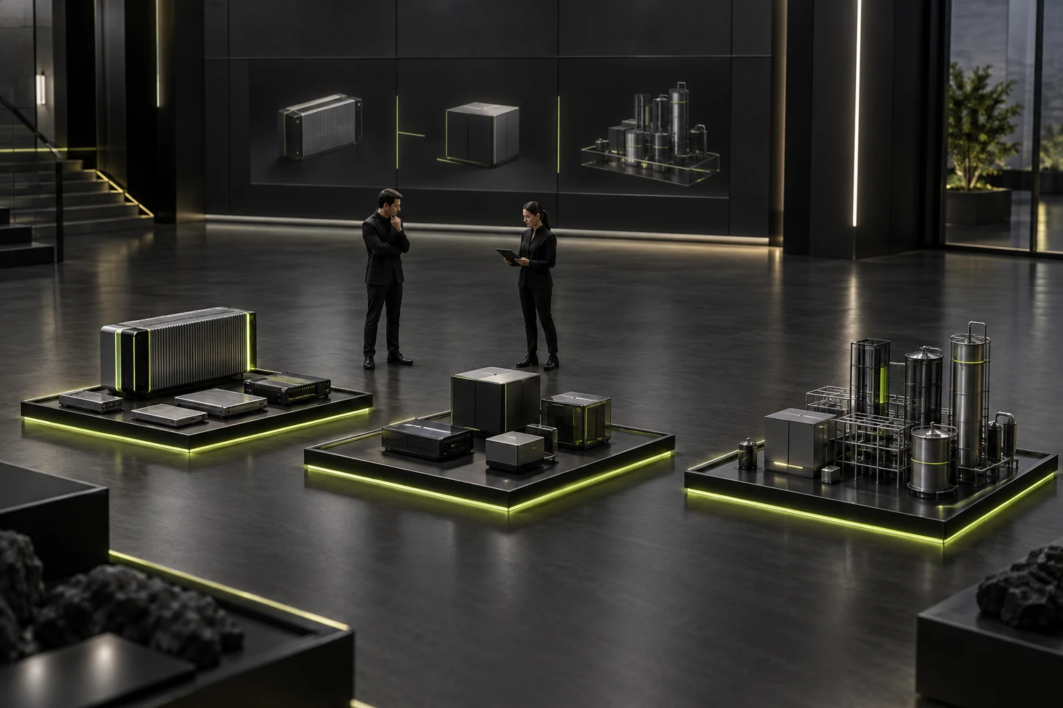 Separating included modules, independent components and customer systems