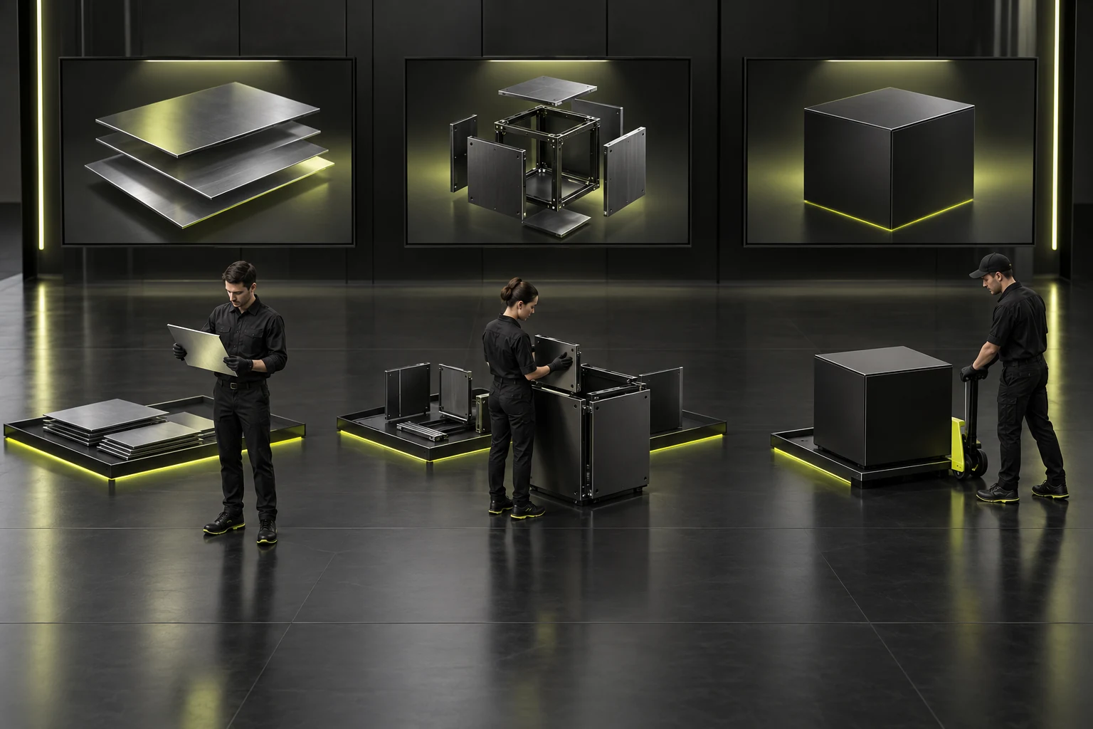 Different site images correspond to actual displayed stages