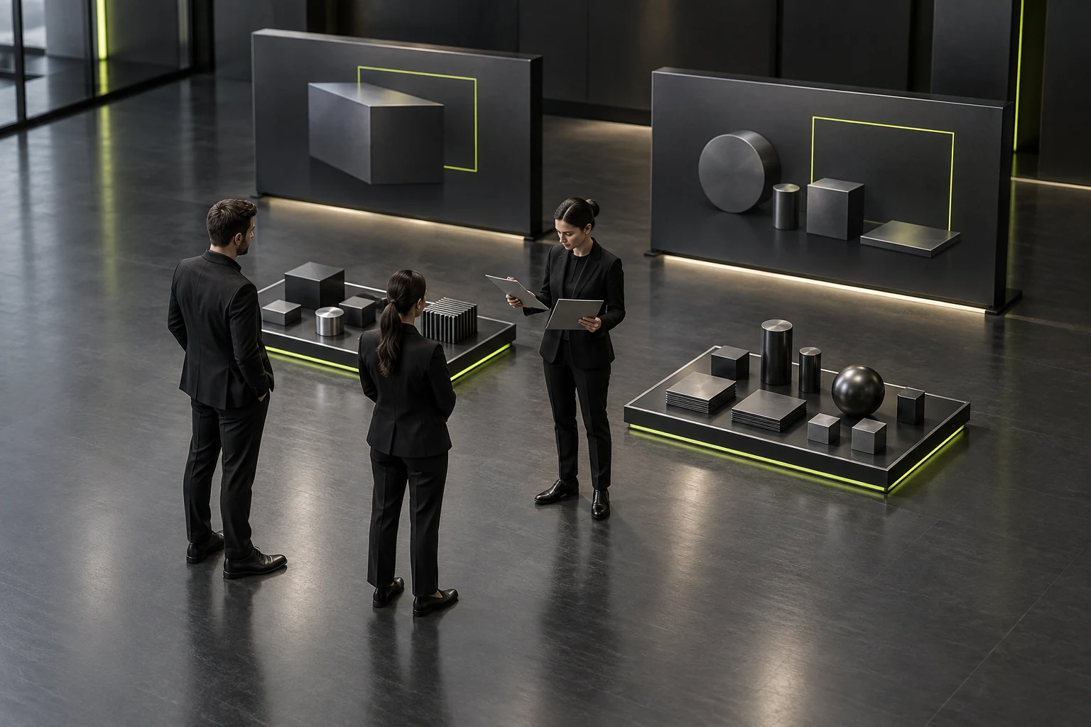 Miniature scene retaining different business purposes within a shared contact channel