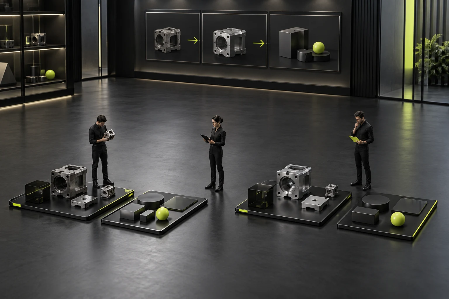 Miniature scene reviewing application and candidate relationships after product changes