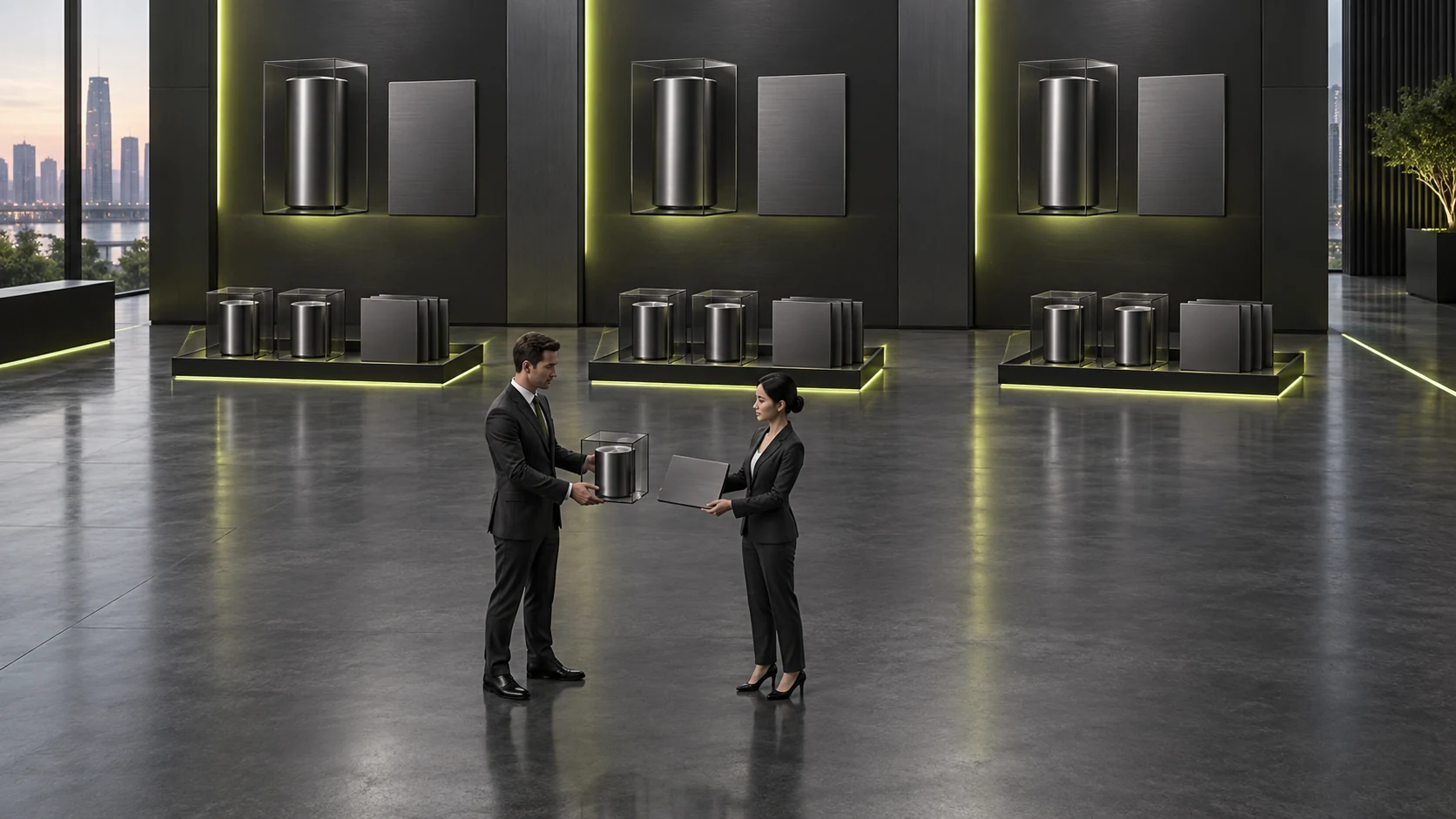Product identities and necessary materials kept together when channel partners forward them