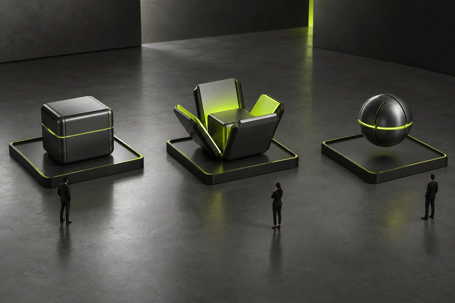 The different states of interactive components are shown separately