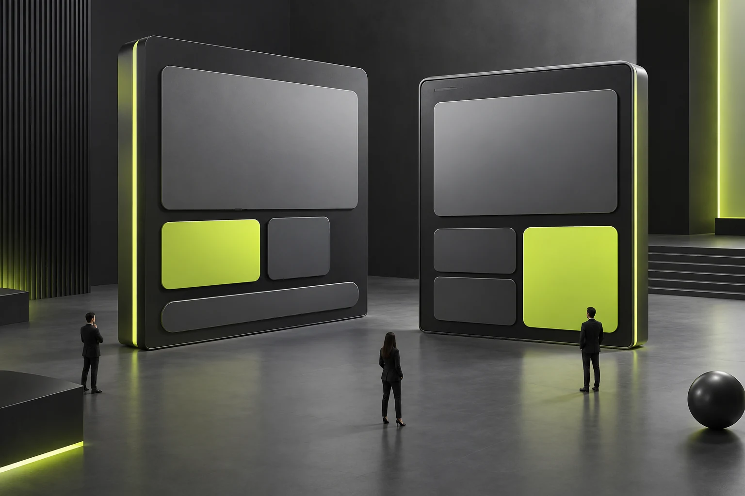 Content independent of large visual assets is identified first