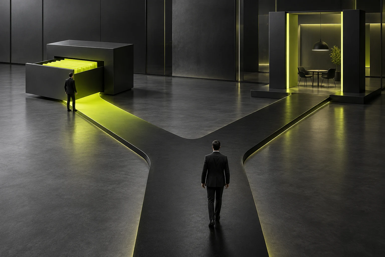 Information and inquiry paths retain a hierarchy, letting visitors choose their next step according to readiness.