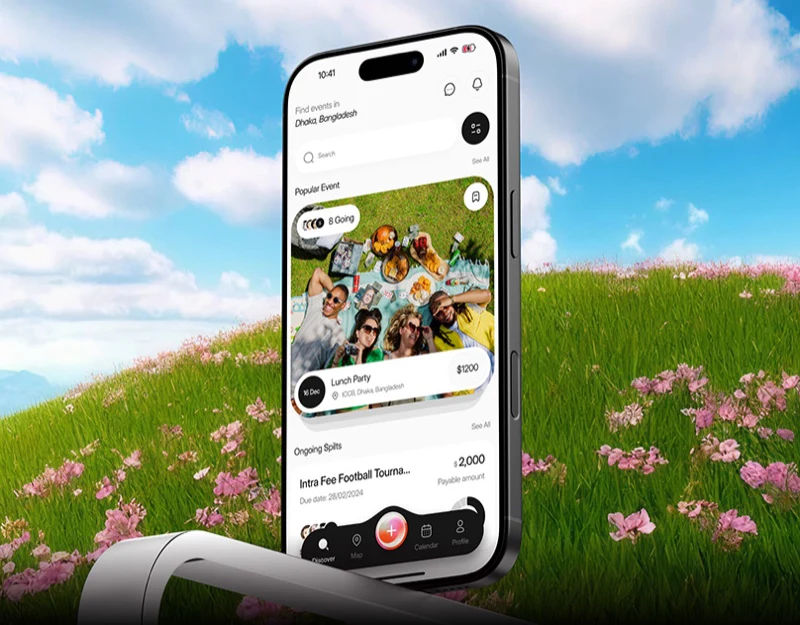 Bill-Splitting App Design: Personal Share and Whole Bill design preview