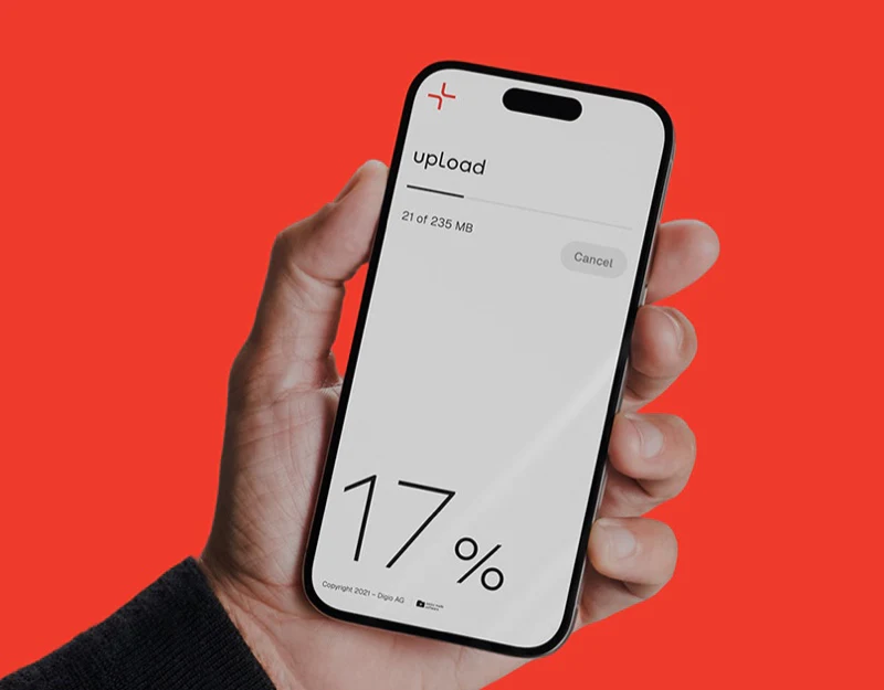 File Transfer Interface Design: Transferly’s Three States design preview