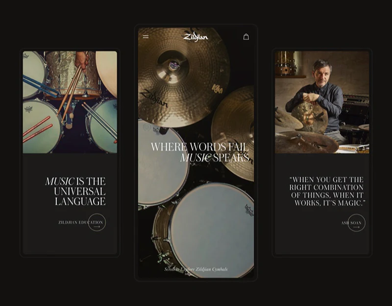 Musical Instrument Store Design: Three Kinds of Options design preview