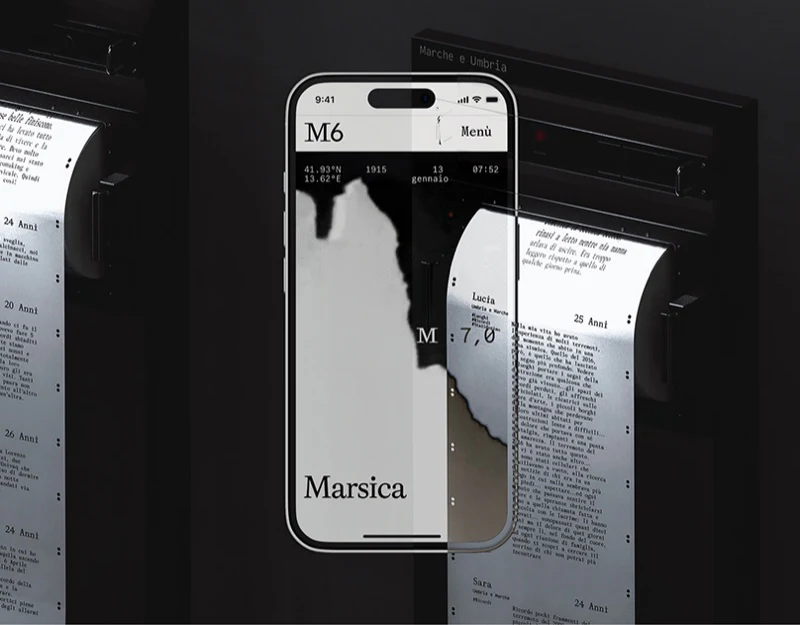 Digital Archive Exhibition Design: M6 Across Media design preview