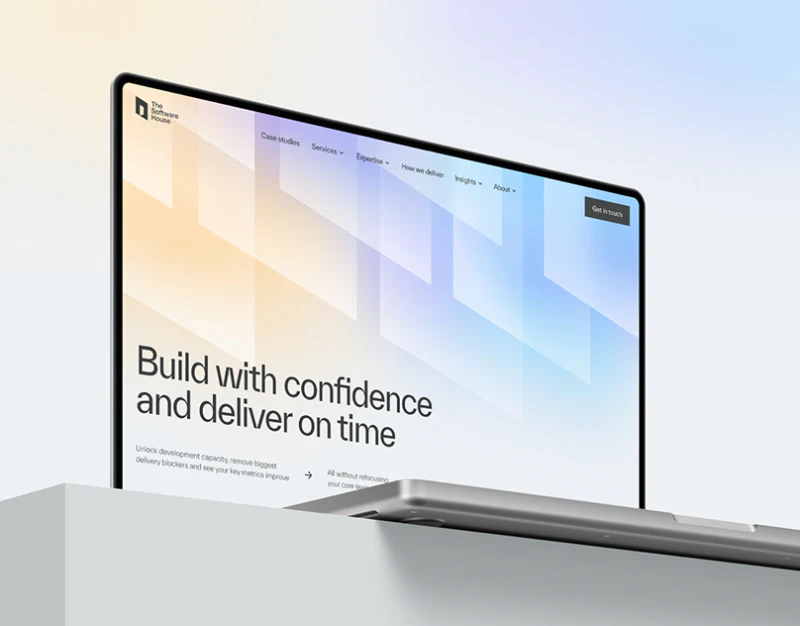 Software Service Website Design: Stable, Specific Pages design preview